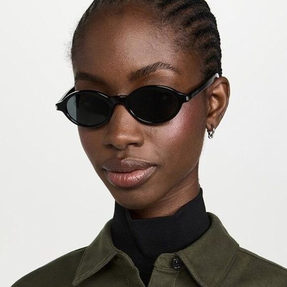 Saint Laurent Women Sunglasses Black Oval SL751 JEANNE 001 BRAND NEW main image 14